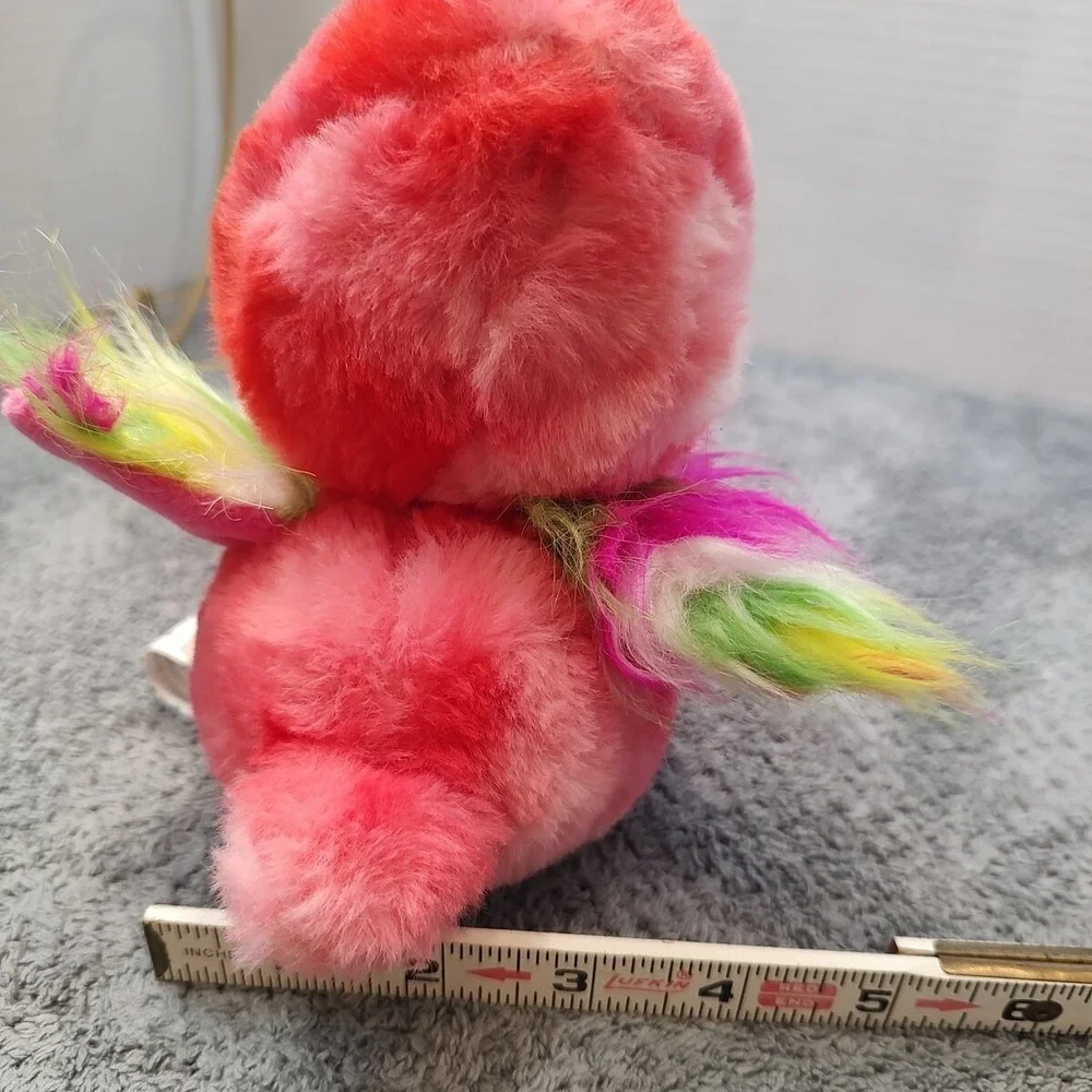 Pink Flamingo Chirping Plush Toy Big‎ Eyes Shiny Beak Feet